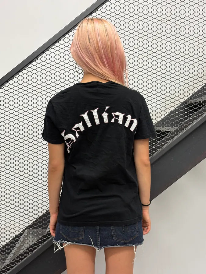 2010s John Galliano Black Propaganda Logo T-Shirt rBjJYka 1