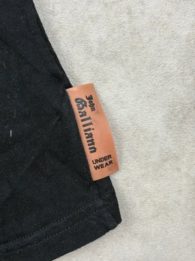 2010s John Galliano Black Propaganda Logo T-Shirt rBjJYka 6