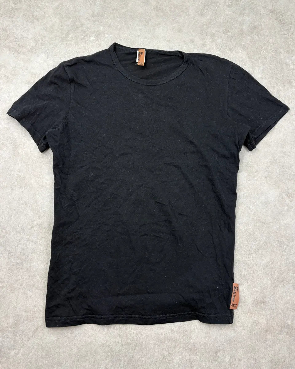 2010s John Galliano Black Propaganda Logo T-Shirt rBjJYka 3