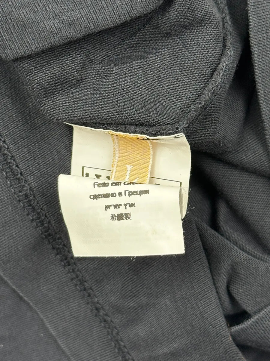 SS2012 John Galliano Black V-Neck Propaganda Longsleeve CADYojV 9