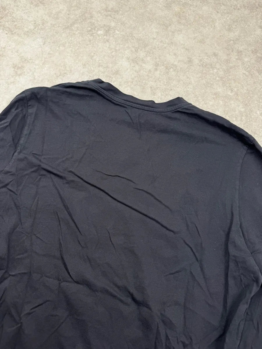 SS2012 John Galliano Black V-Neck Propaganda Longsleeve CADYojV 6
