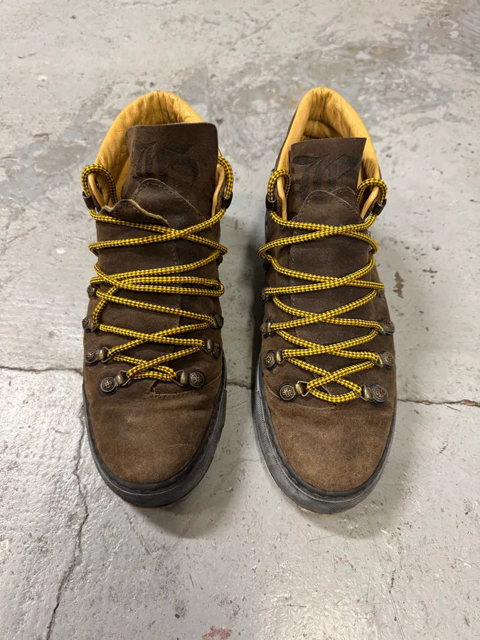 2000s John Galliano Brown Mountain Daily Boots oVRJJoU 1