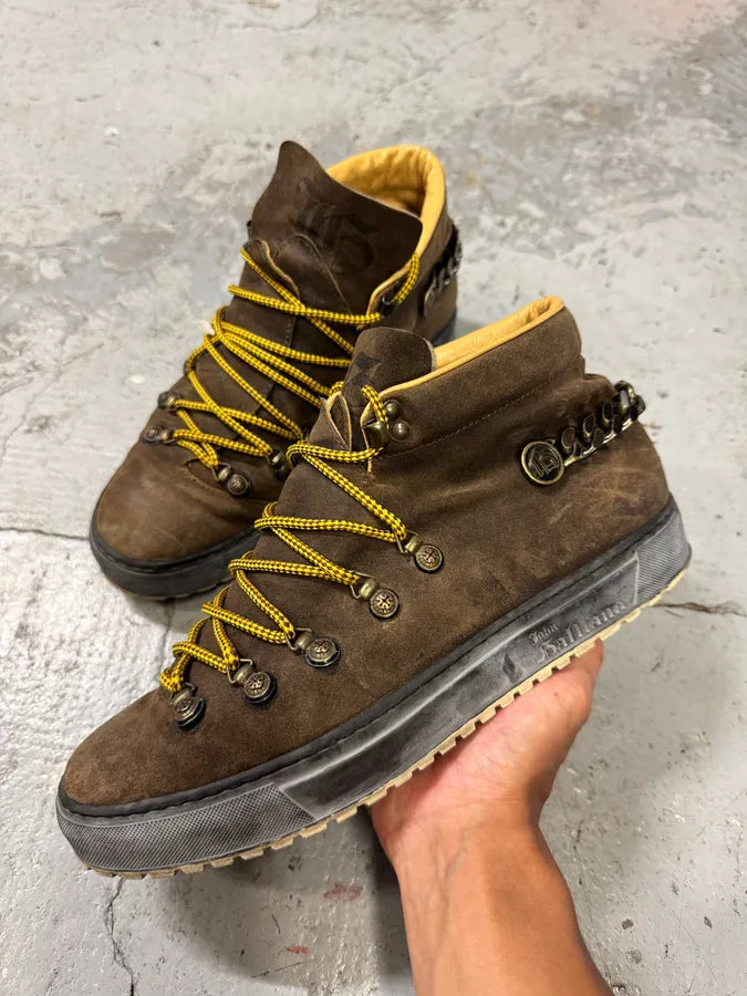 2000s John Galliano Brown Mountain Daily Boots oVRJJoU 2