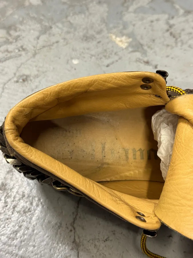 2000s John Galliano Brown Mountain Daily Boots oVRJJoU 3