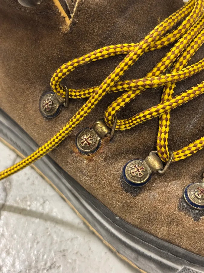 2000s John Galliano Brown Mountain Daily Boots oVRJJoU 7