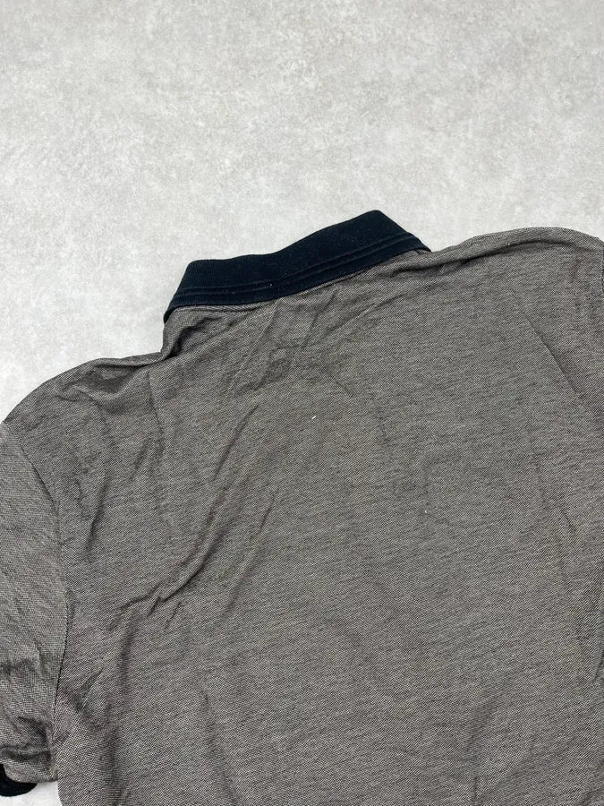 2000s John Galliano Grey UK Flag Polo adZzvpX 8