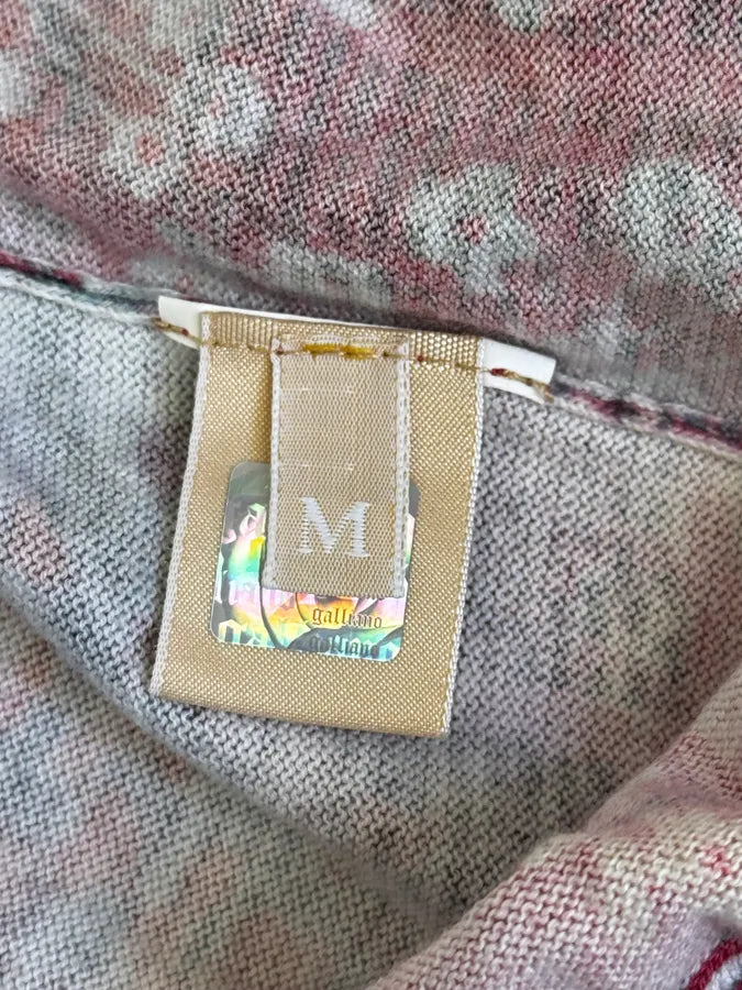 2010s John Galliano Pink Floral Cardigan KGeTpRl 13