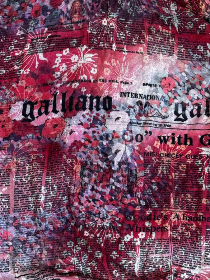 2010s John Galliano Pink Floral Cardigan KGeTpRl 10