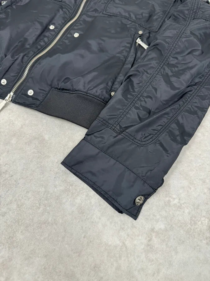 2000s John Richmond Black UK Flag Bomber Jacket kuvfTMb 6