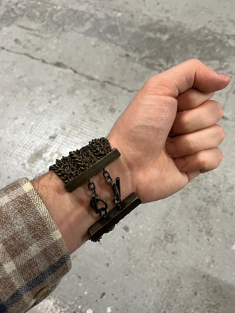 2000s Jonhn Galliano Diversity Linked Bracelets (OS) 1