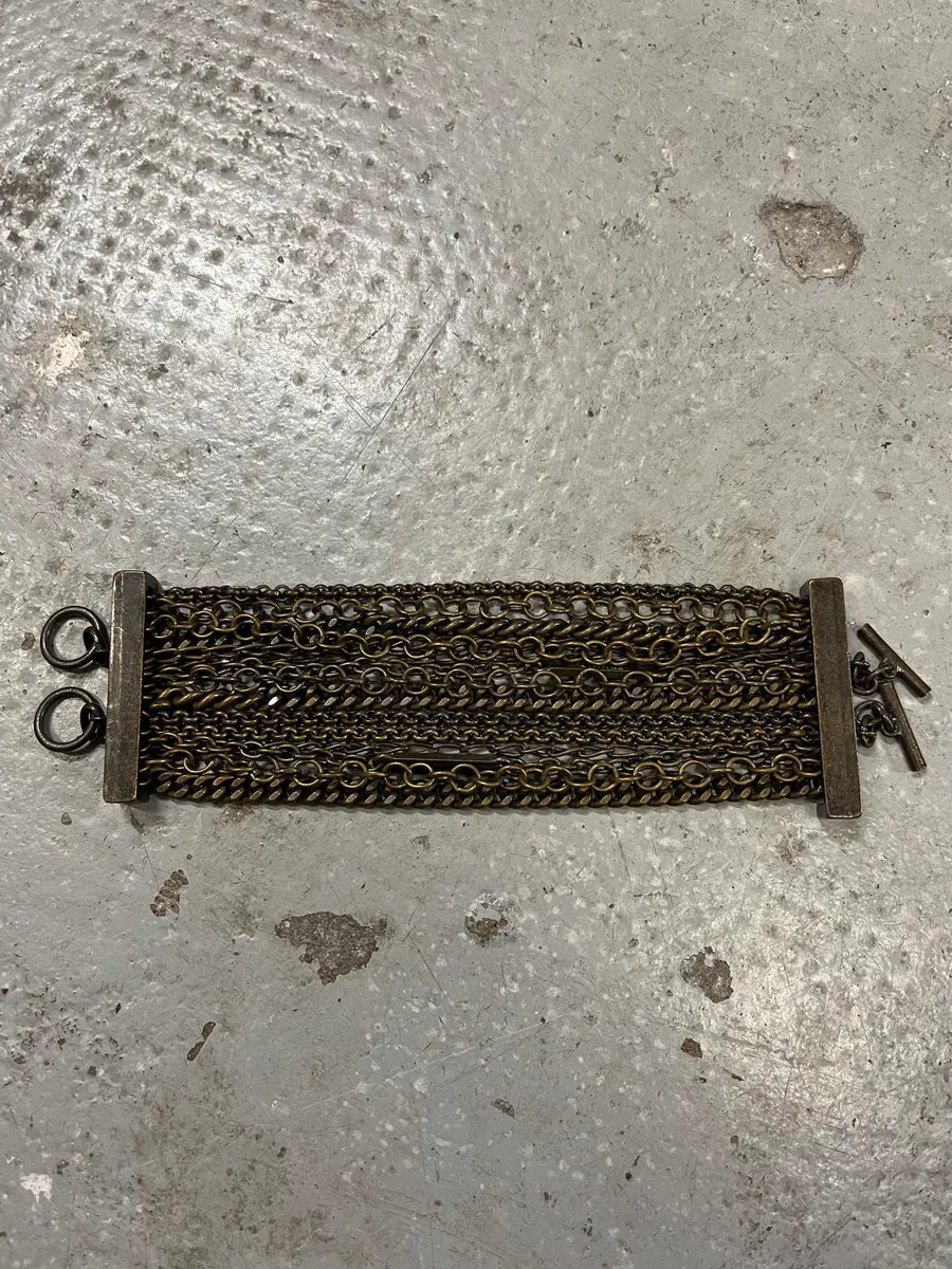 2000s Jonhn Galliano Diversity Linked Bracelets (OS) 2