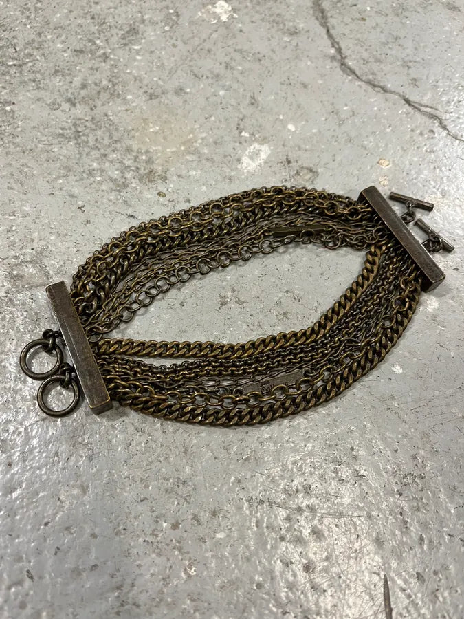 2000s Jonhn Galliano Diversity Linked Bracelets (OS) 3