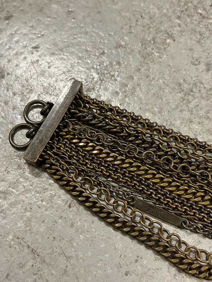 2000s Jonhn Galliano Diversity Linked Bracelets (OS) 4