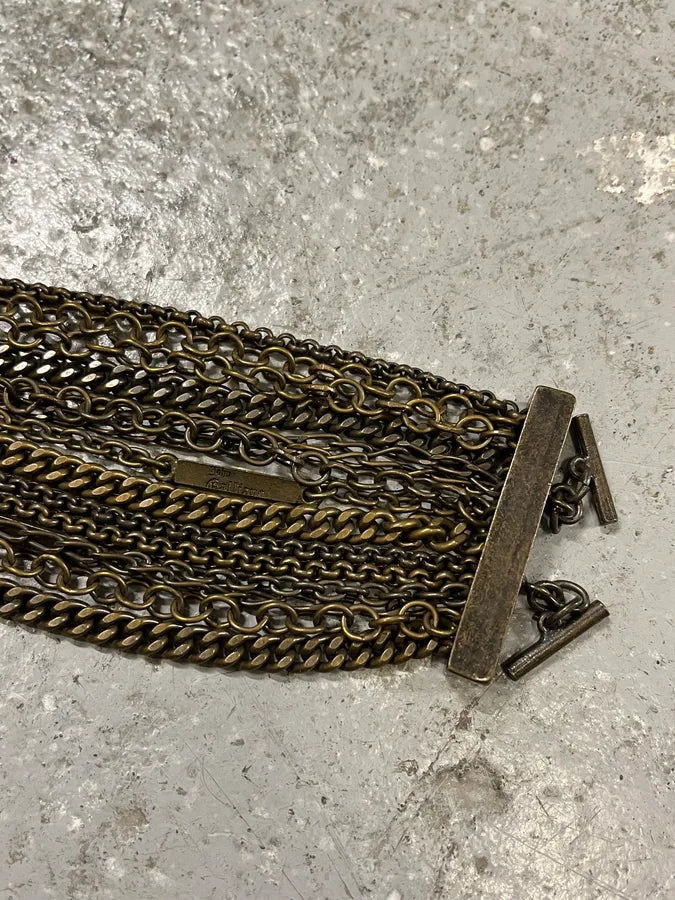 2000s Jonhn Galliano Diversity Linked Bracelets (OS) 6