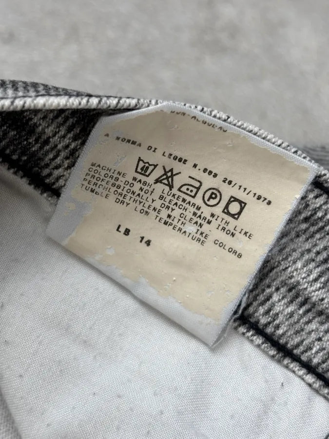 2000s Cavalli Grey Denim Washed Flared pants yYfsBas 12