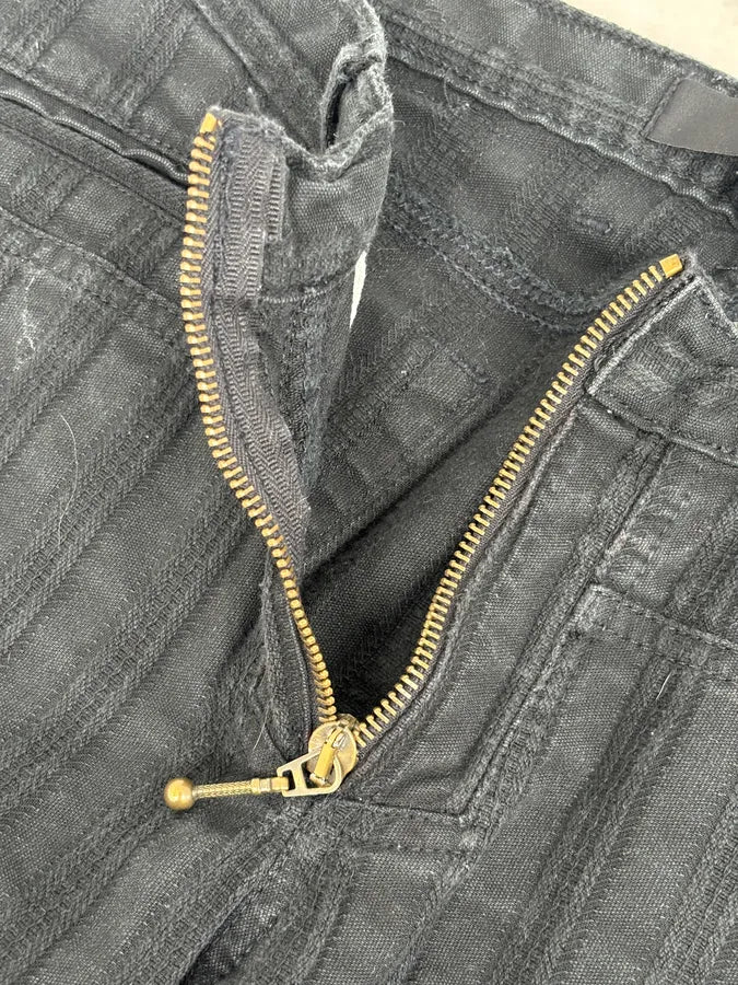 2000s Cavalli Black Bootcut Low-Rise Pants OSEyfPv 9