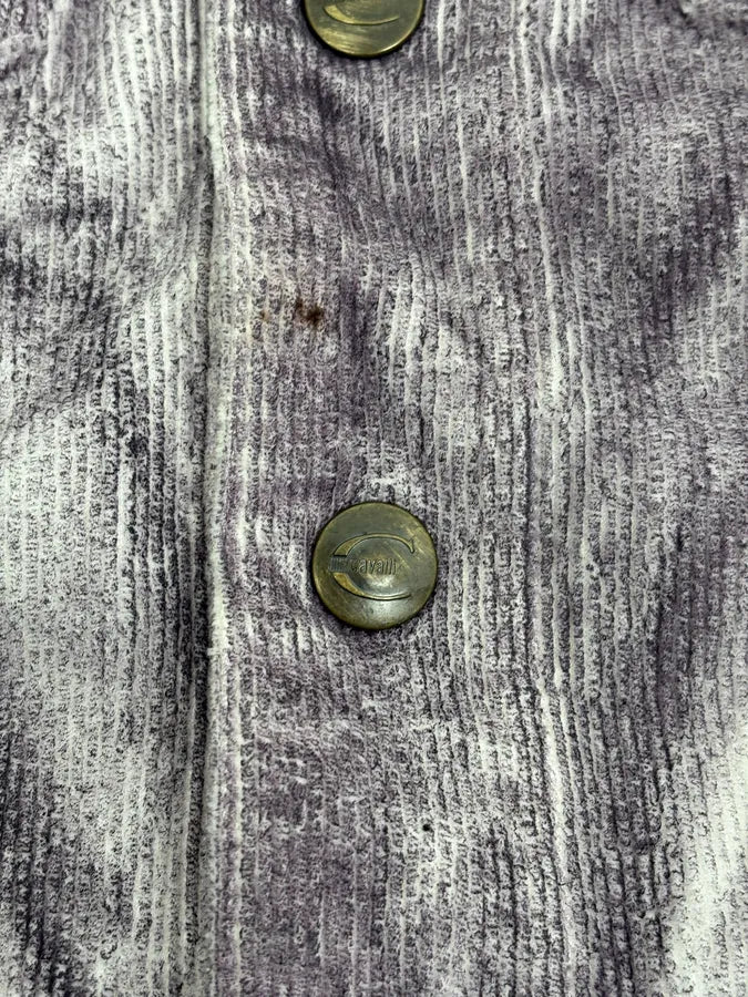 AW2005 Cavalli Grey Corduroy Jacket otkKuoG 8