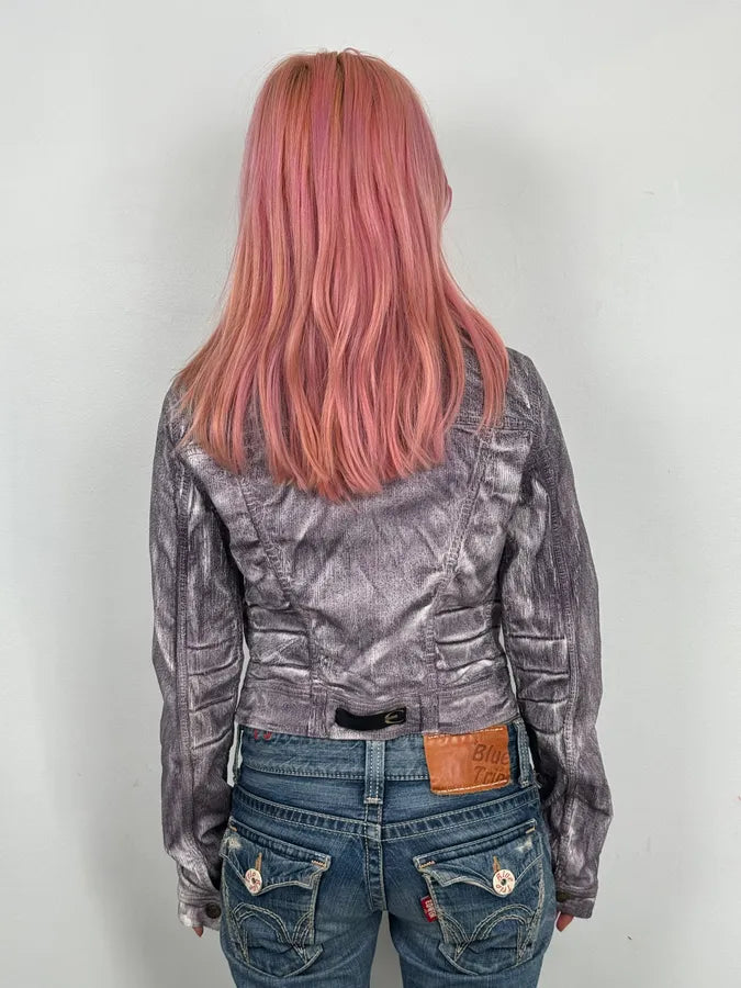 AW2005 Cavalli Grey Corduroy Jacket otkKuoG 1