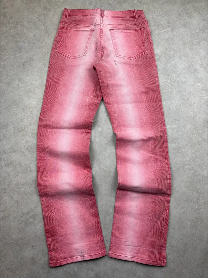 2000s Just Cavalli Pink Denim Low-Waist Jeans quMKuEZ 5