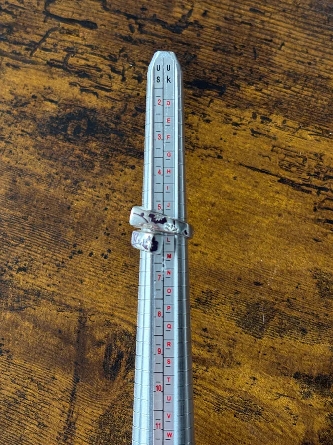 2000s Kenzo Flowers Silver Ring WbomghC 4