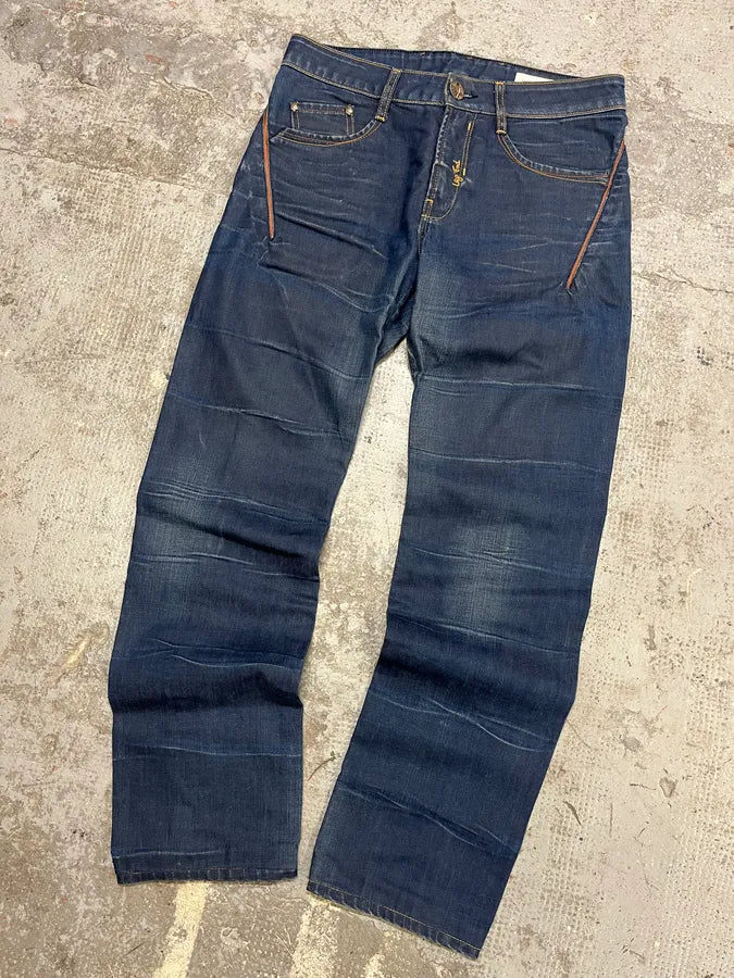 2000s Legend Blue Faded Jeans (M) SqeiyJJ 3