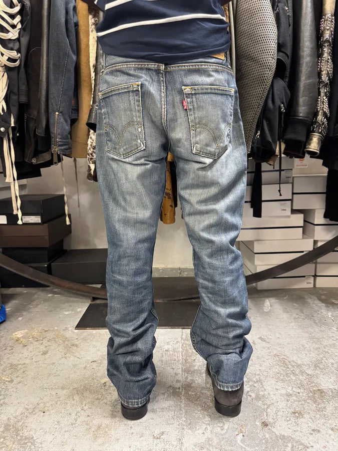 2000s Levi’s 506 Blue Denim Jeans IGNndUd 3