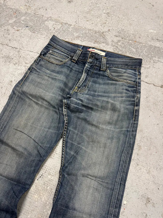 2000s Levi’s 506 Blue Denim Jeans IGNndUd 4