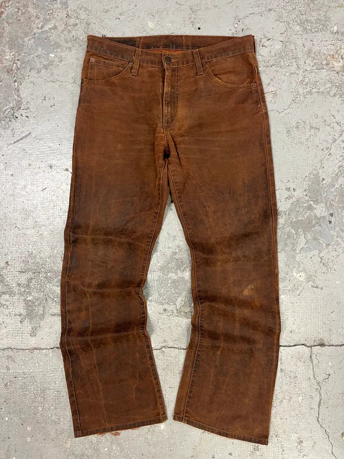 2000s Levi’s 507 Coated Faded Denim Brut Jeans (M/L) 0