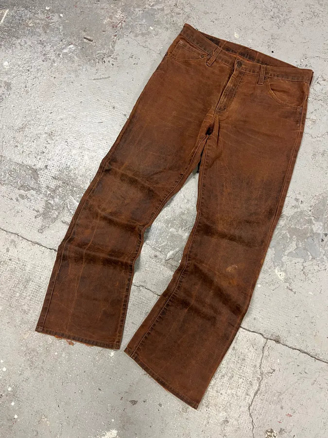 2000s Levi’s 507 Coated Faded Denim Brut Jeans (M/L) 1