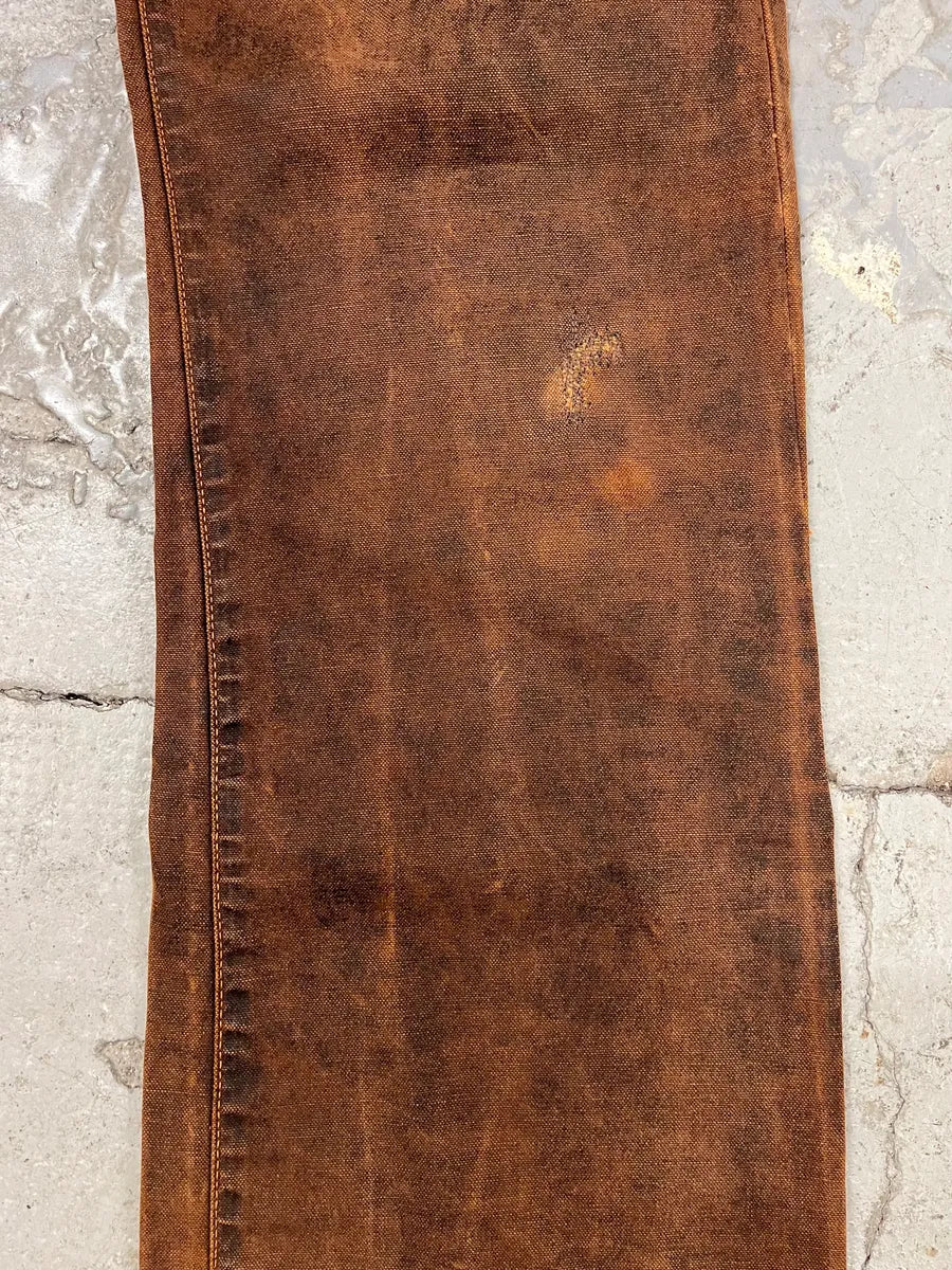 2000s Levi’s 507 Coated Faded Denim Brut Jeans (M/L) 9