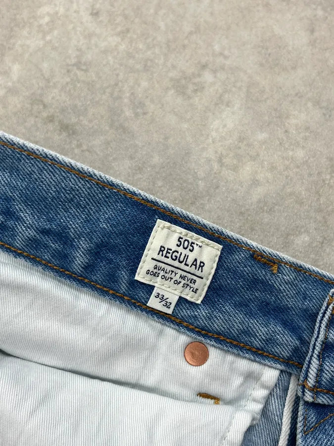 Levis Hysteric Embroidered Patch Blue Denim Jeans JyNwFyn 12