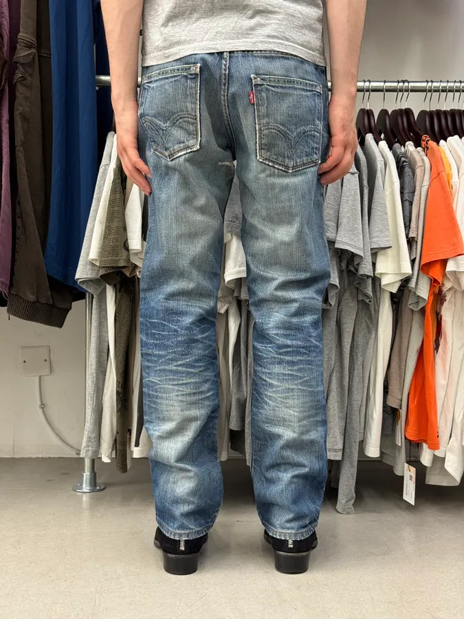 2000s Levi’s Blue Faded Denim Jeans sUyCpVk 2