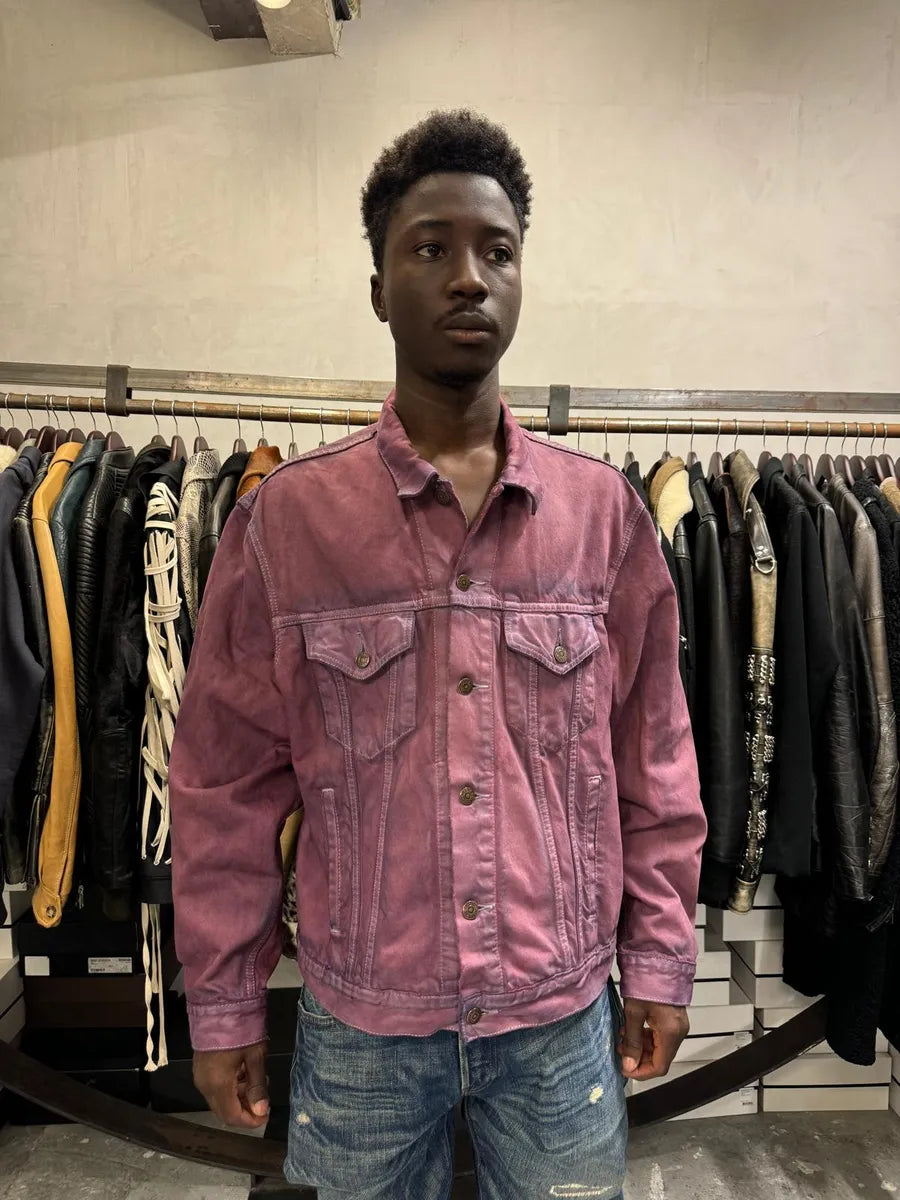 2000s Levi’s Purple Dye Denim Jacket thivmuk 1