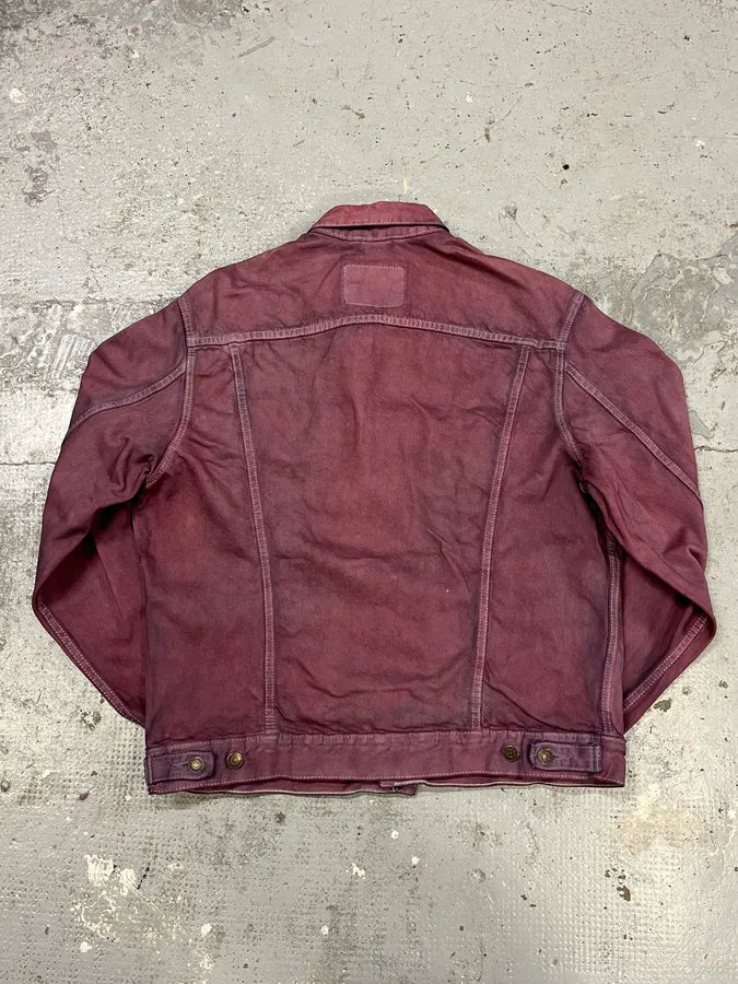 2000s Levi’s Purple Dye Denim Jacket thivmuk 5