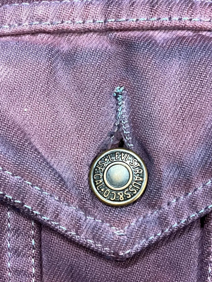 2000s Levi’s Purple Dye Denim Jacket thivmuk 8