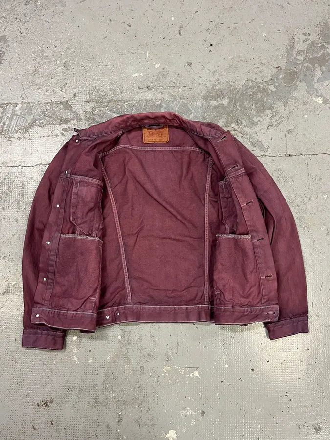 2000s Levi’s Purple Dye Denim Jacket thivmuk 7