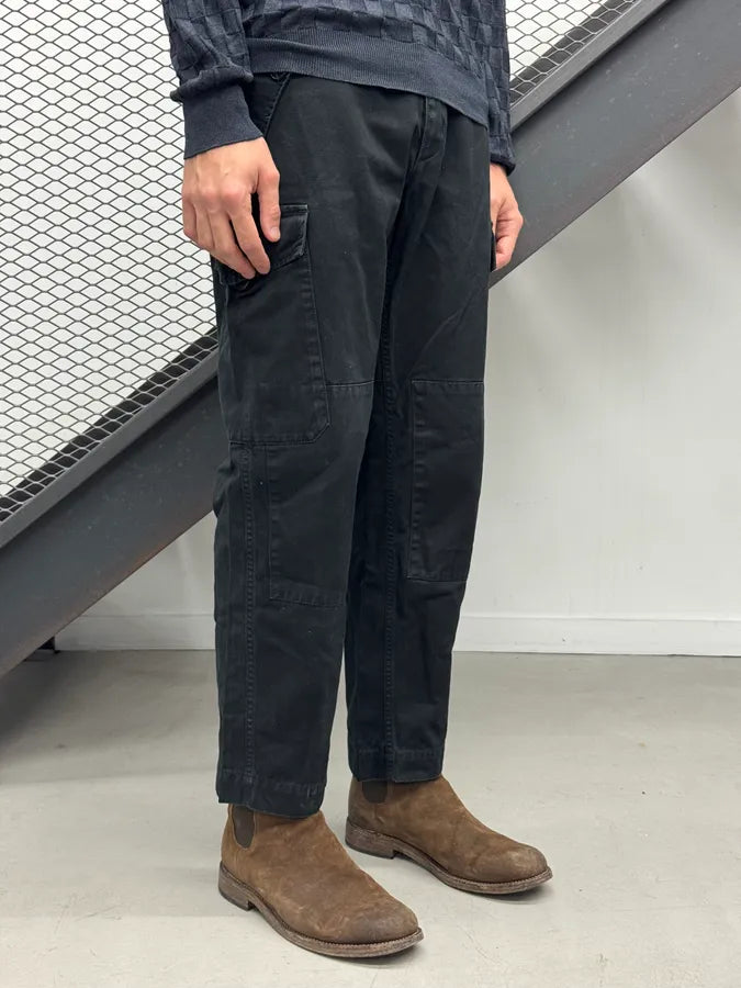 Loewe Black Cargo Multi Pocket Pants NqNsVNc 2
