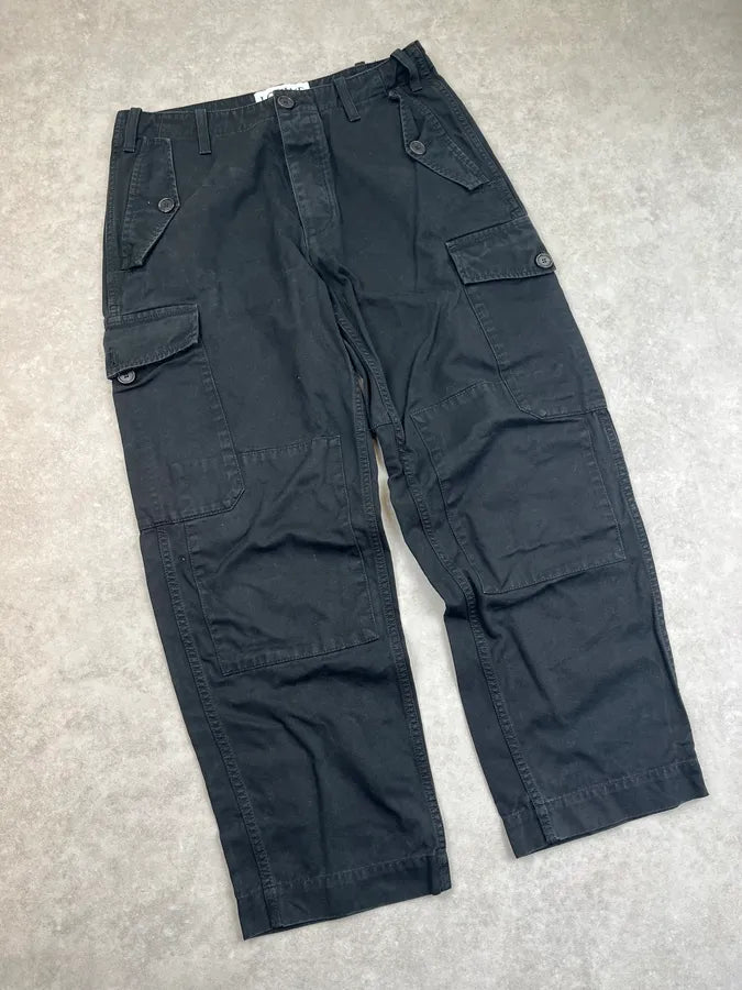 Loewe Black Cargo Multi Pocket Pants NqNsVNc 5