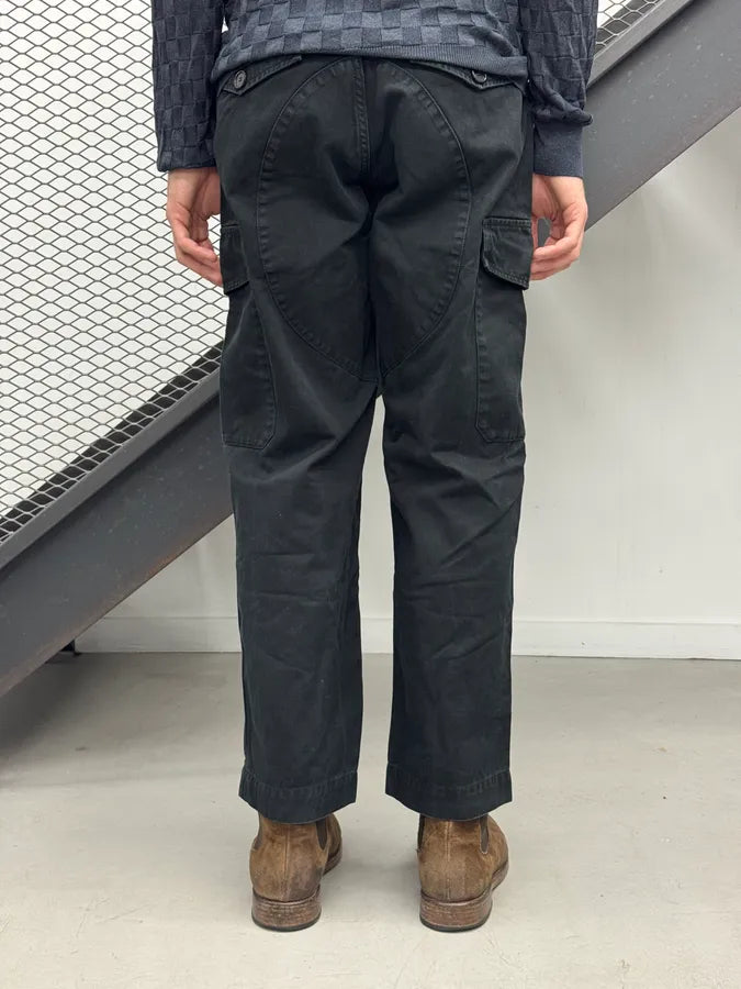 Loewe Black Cargo Multi Pocket Pants NqNsVNc 3