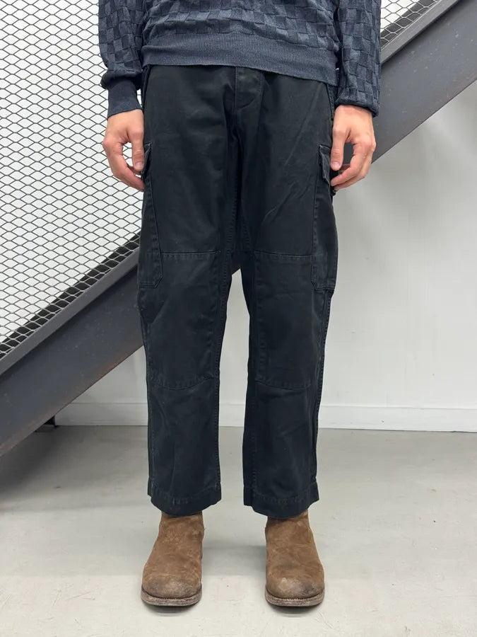 Loewe Black Cargo Multi Pocket Pants NqNsVNc 1