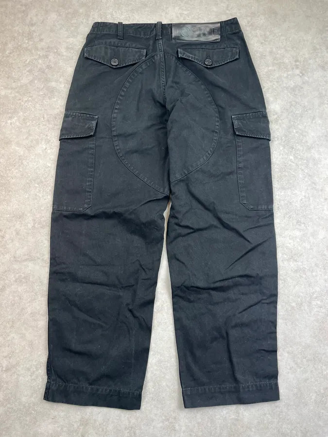 Loewe Black Cargo Multi Pocket Pants NqNsVNc 7