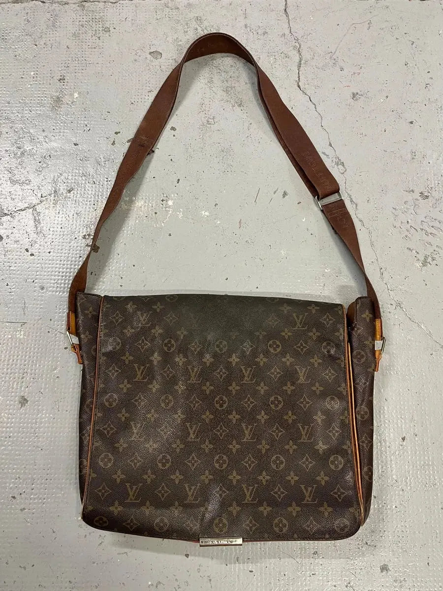 2000s Louis Vuitton Brown Monogram Leather Shoulder Bag ZWTQyfo 0