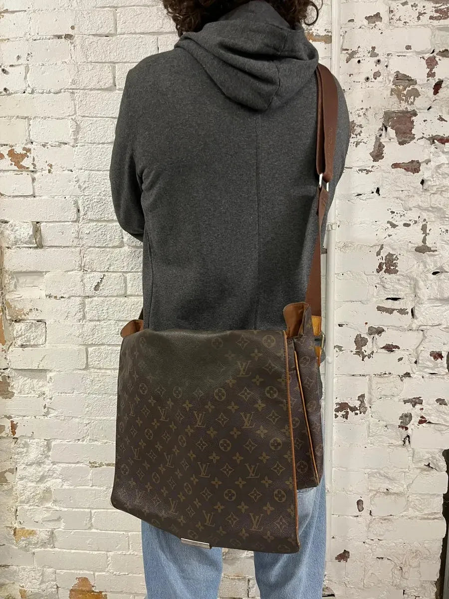 2000s Louis Vuitton Brown Monogram Leather Shoulder Bag ZWTQyfo 2