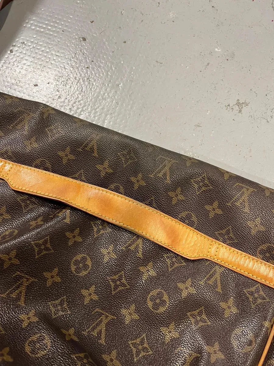 2000s Louis Vuitton Brown Monogram Leather Shoulder Bag ZWTQyfo 7