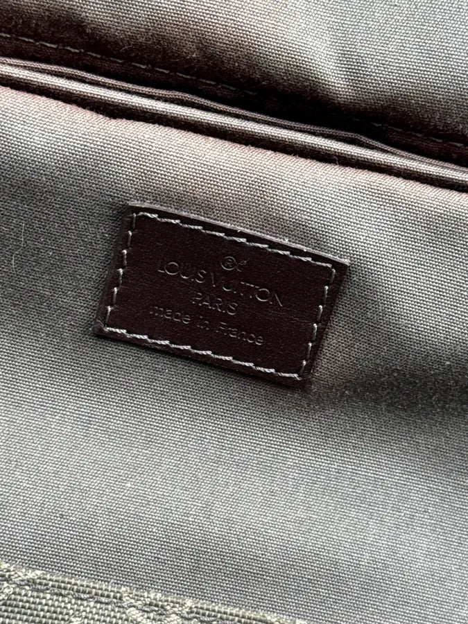2000s Louis Vuitton Olive Green Monogram Crossbody Bag lAmLIPA 16