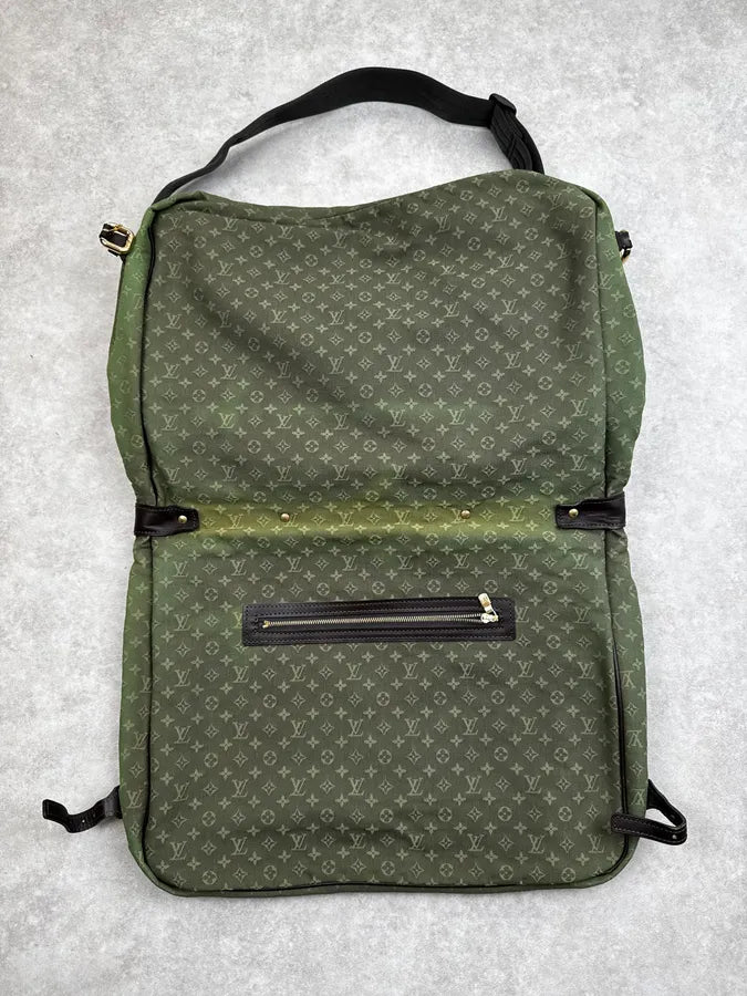 2000s Louis Vuitton Olive Green Monogram Crossbody Bag lAmLIPA 4