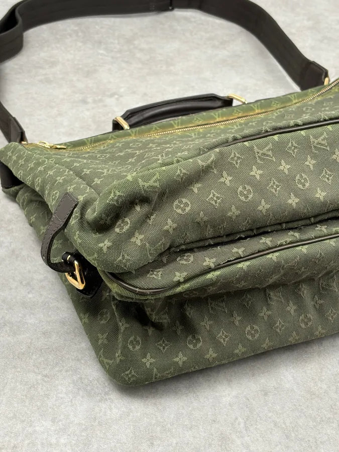 2000s Louis Vuitton Khaki Green Canvas Monogram Messenger Bag  FYXjaOC 9
