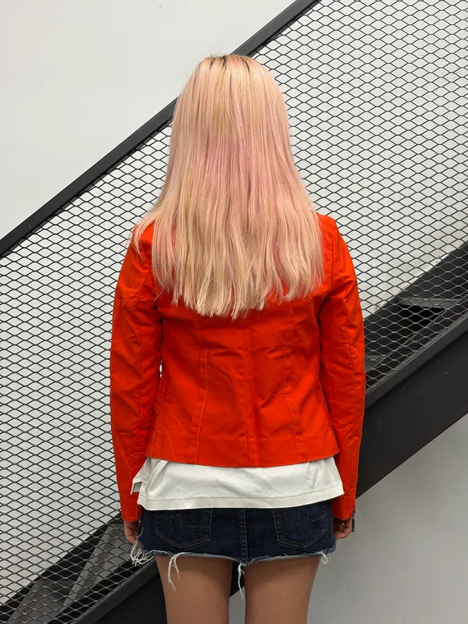 2000s Louis Vuitton Neon Orange Light Jacket eGOXwCZ 1