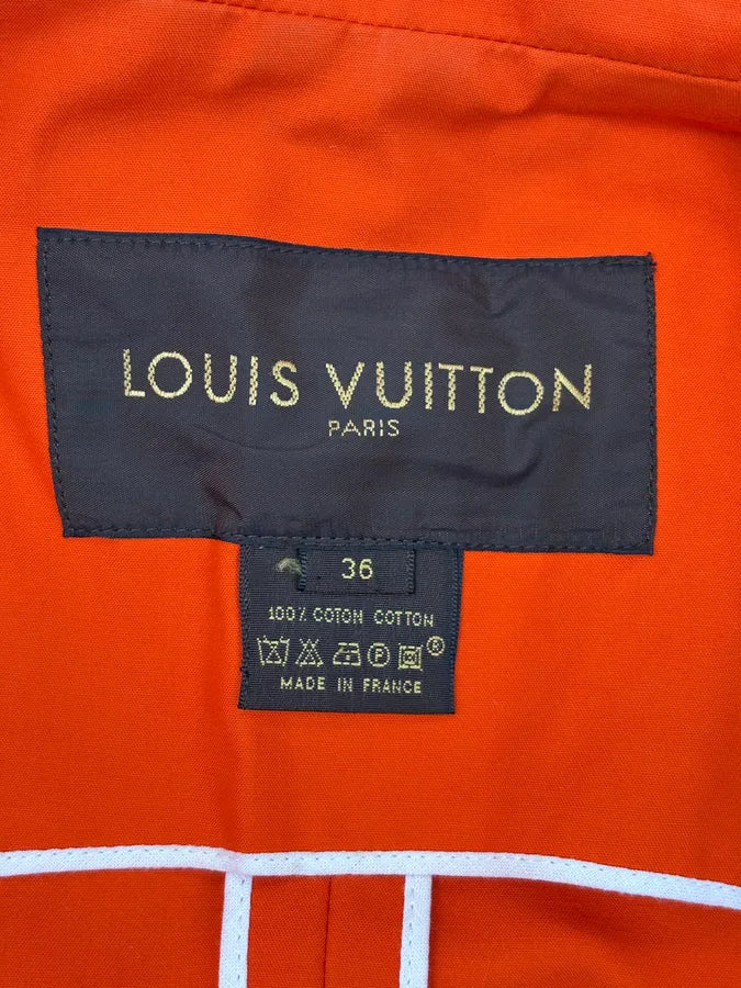 2000s Louis Vuitton Neon Orange Light Jacket eGOXwCZ 9