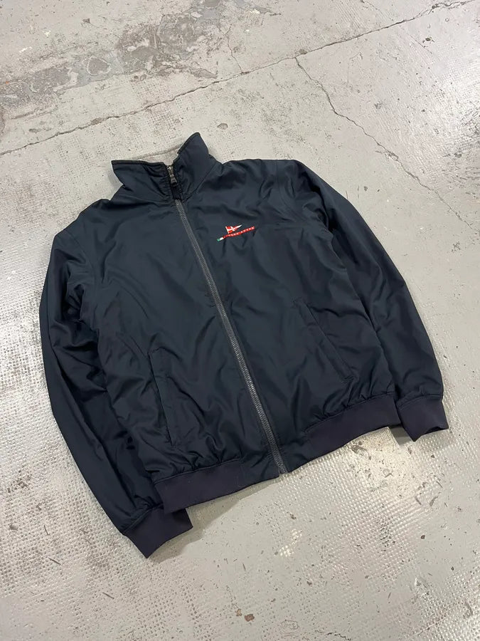2000s Luna Rossa Fleece Lining Navy Jacket DZMretd 3